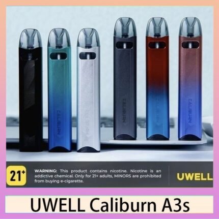 UWELL Caliburn A3S咖哩棒A3S POD電子煙主機官網評價說明書